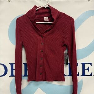 No Boundaries Girls Long Sleeve Thin Sweater